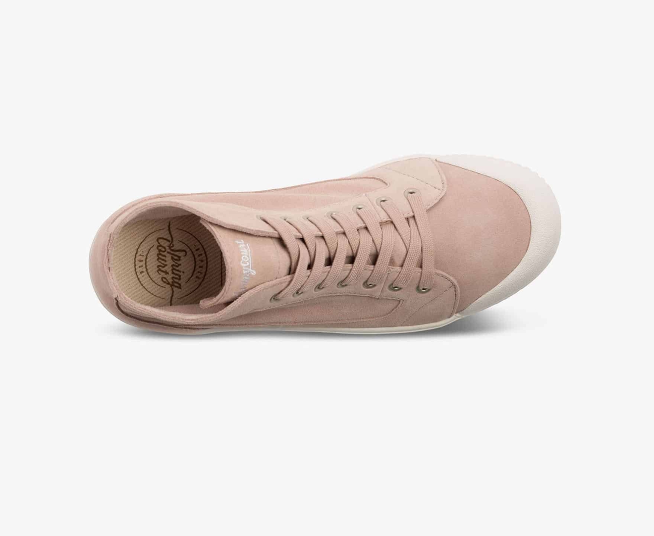 Spring Court M2 SILKY SUEDE Women's Trainers Beige | South Africa-76XFSHNPA